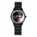 Sylvester Stallone John Rambo - Mens Black Stainless Steel Round Watch