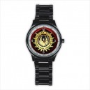 Battlestar Galactica - Mens Black Stainless Steel Round Watch