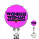 Wonder Woman - Stainless Steel Nurses Fob Watch
