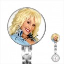Dolly Parton - Stainless Steel Nurses Fob Watch
