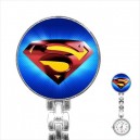 Superman - Stainless Steel Nurses Fob Watch