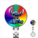 Disney Stitch - Stainless Steel Nurses Fob Watch