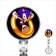 Sonic The Hedgehog - Stainless Steel Nurses Fob Watch