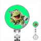 The Muppets Kermit The Frog - Stainless Steel Nurses Fob Watch