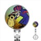 Dastardly And Mutley - Stainless Steel Nurses Fob Watch