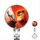 Disney The Lion King - Stainless Steel Nurses Fob Watch