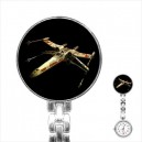Star Wars X-Wing Fighter - Stainless Steel Nurses Fob Watch