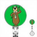 Yogi Bear - Stainless Steel Nurses Fob Watch