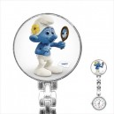 The Smurfs Vanity - Stainless Steel Nurses Fob Watch