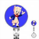 Porky Pig - Stainless Steel Nurses Fob Watch