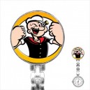 Popeye - Stainless Steel Nurses Fob Watch