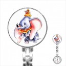 Disney Dumbo - Stainless Steel Nurses Fob Watch