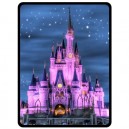 Walt Disney World Cinderella Castle - Large Throw Fleece Blanket 