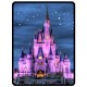 Walt Disney World Cinderella Castle - Large Throw Fleece Blanket 