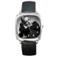 Michael Douglas - Silver Tone Square Metal Watch