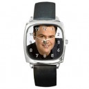 Donny Osmond - Silver Tone Square Metal Watch