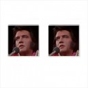 Elvis Presley - Cufflinks (Square)