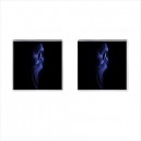 Scream - Cufflinks (Square)