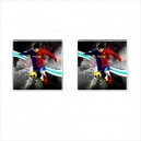 Lionel Messi - Cufflinks (Square)