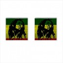 Bob Marley - Cufflinks (Square)