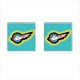 Thunderbirds International Rescue - Cufflinks (Square)