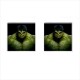 The Incredible Hulk - Cufflinks (Square)