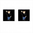 Mr Benn - Cufflinks (Square)