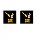 Johnny Bravo - Cufflinks (Square)