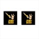 Johnny Bravo - Cufflinks (Square)