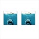 Jaws - Cufflinks (Square)