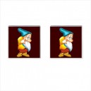 Snow White And The Seven Dwarfs Bashful - Cufflinks (Square)