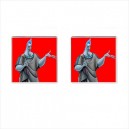 Disney Hades - Cufflinks (Square)