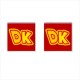 Donkey Kong Diddy - Cufflinks (Square)