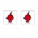 Mr Men Mr Wrong - Cufflinks (Square)