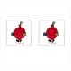Mr Men Mr Wrong - Cufflinks (Square)