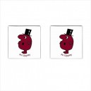 Mr Men Mr Uppity - Cufflinks (Square)