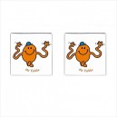 Mr Men Mr Tickle - Cufflinks (Square)