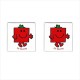 Mr Men Mr Strong - Cufflinks (Square)