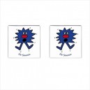 Mr Men Mr Sneeze - Cufflinks (Square)