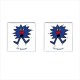 Mr Men Mr Sneeze - Cufflinks (Square)