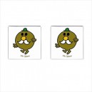 Mr Men Mr Slow - Cufflinks (Square)