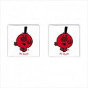 Mr Men Mr Rude - Cufflinks (Square)