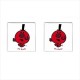 Mr Men Mr Rude - Cufflinks (Square)