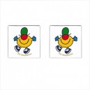 Mr Men Mr Nonsense - Cufflinks (Square)