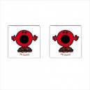 Mr Men Mr Noisy - Cufflinks (Square)