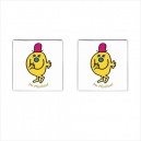 Mr Men Mr Mischief - Cufflinks (Square)
