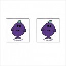 Mr Men Mr Grumble - Cufflinks (Square)