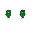 Mr Men Mr Fussy - Cufflinks (Square)