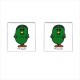 Mr Men Mr Fussy - Cufflinks (Square)