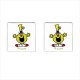 Mr Men Mr Funny - Cufflinks (Square)